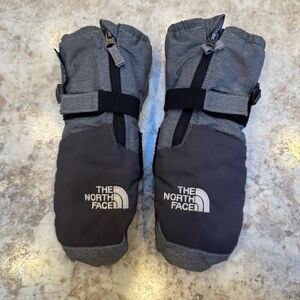 The North Face Gray Toddler Mittens Dryvent XXS